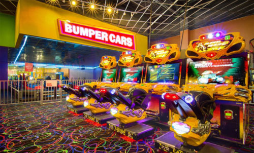 Fun Centers in Houston - video games and bumper cars