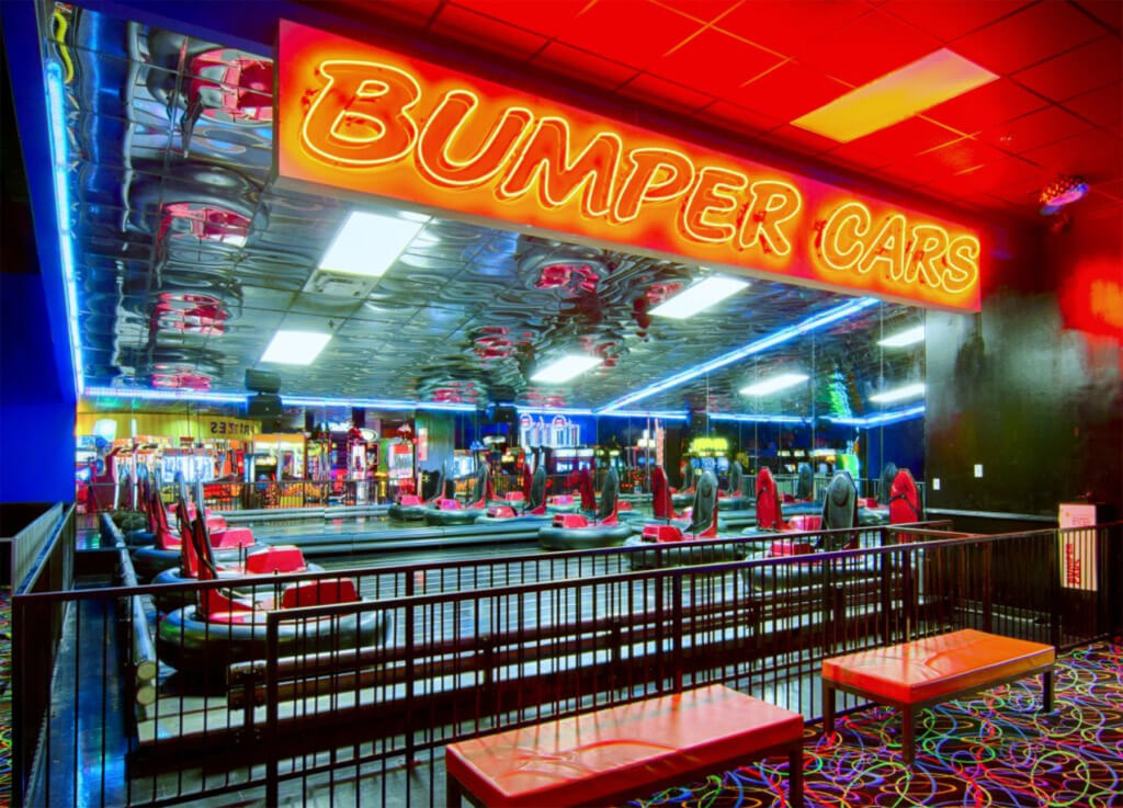 Bumper Cars at iT'Z Pasadena