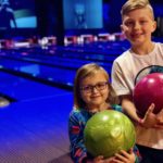 Kids Enjoying Bowling 