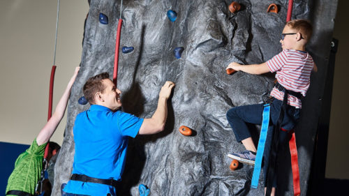 Rock Climbing Wall at iT'Z