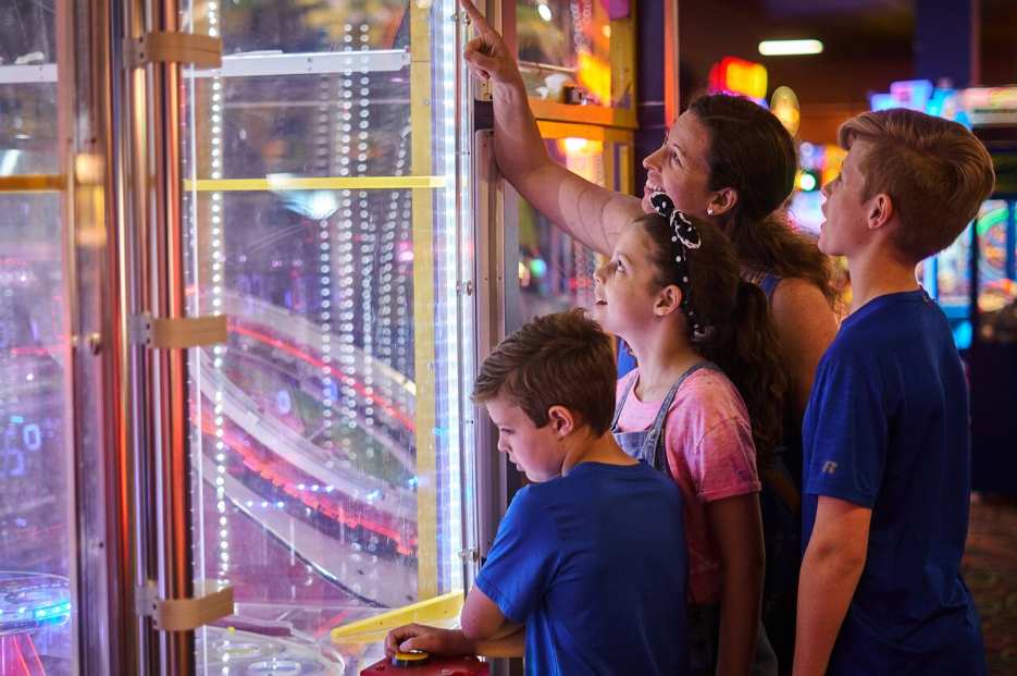 Family Enjoying Games