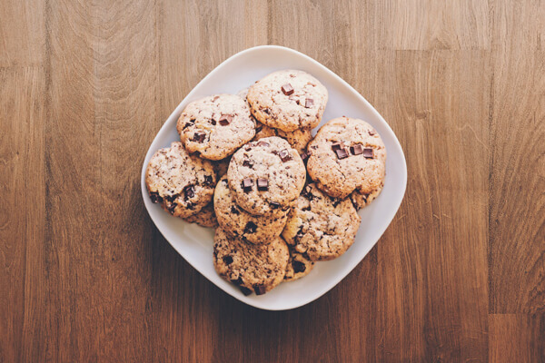 Chocolate Chip Birthday Cookies