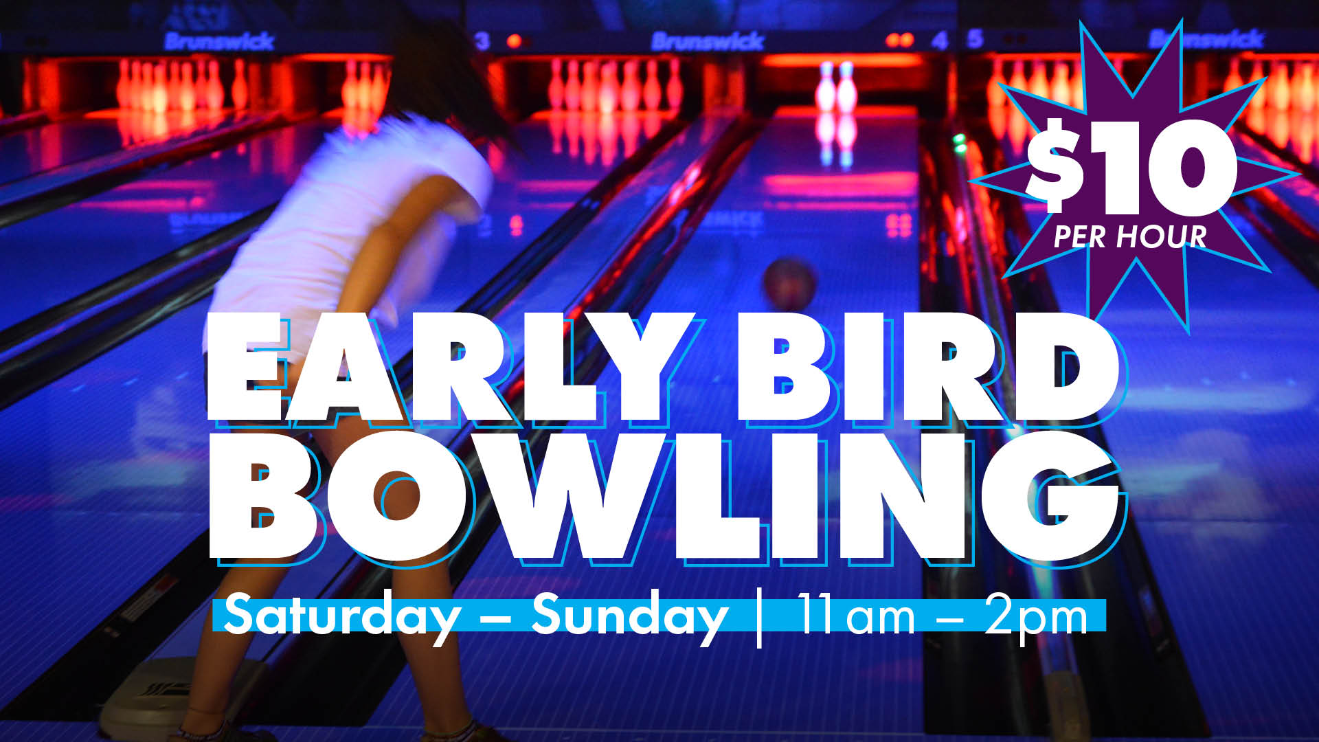 Early Bird Bowling-Monitor Slide